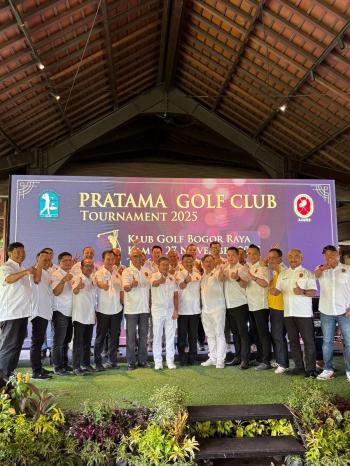 PGI Kota Bekasi Dilantik, Wawali Dorong Prestasi Golf